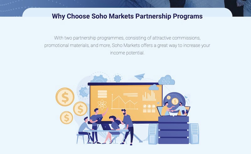 Soho Markets Partner Program: Unlock High Commissions and Rewards